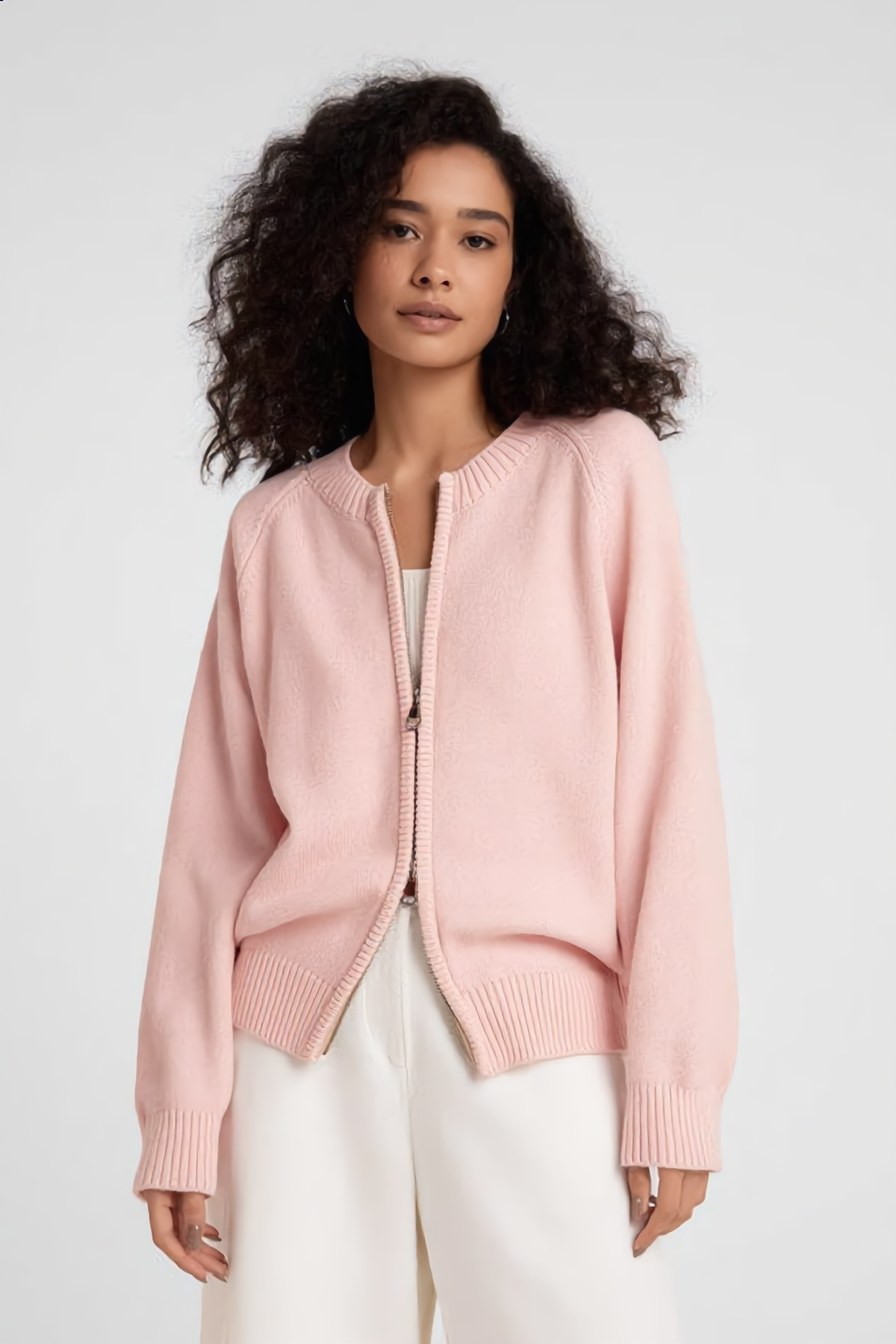 Gilet SOLINE – SOLINE Zip-Up Cotton Cardigan