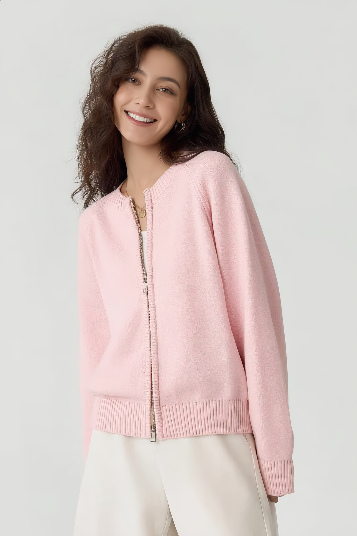 Gilet SOLINE – SOLINE Zip-Up Cotton Cardigan