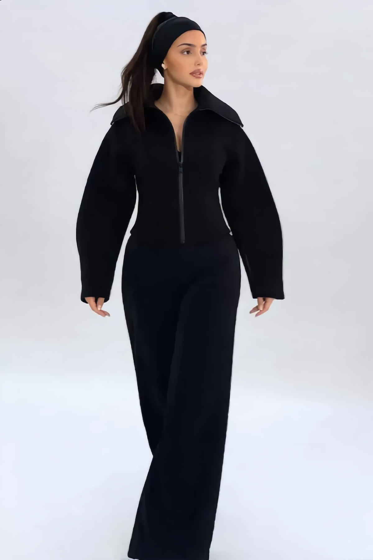 Veste NOÉMIE – NOÉMIE Cinched-Waist Zip Jacket