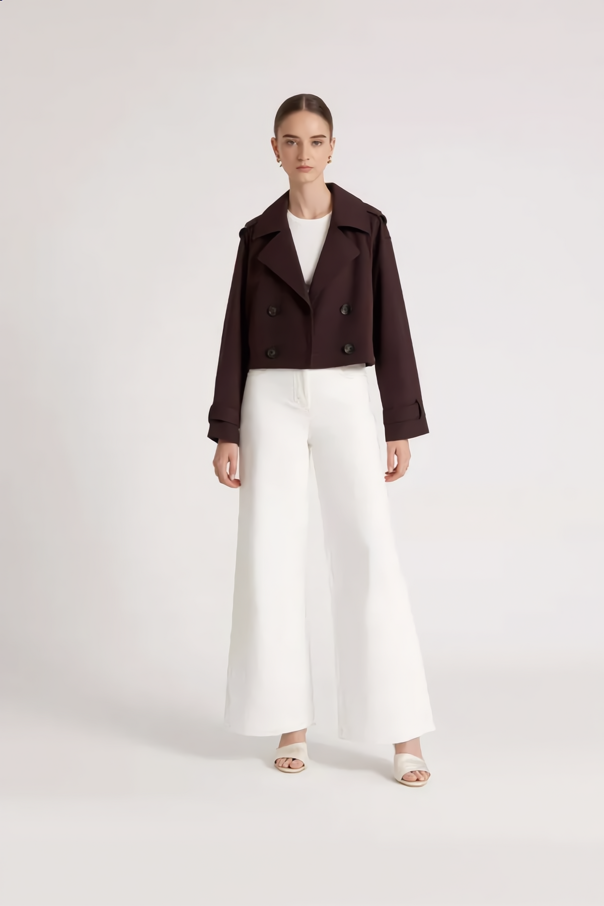 Trench CAMILLE – Court oversize croisé