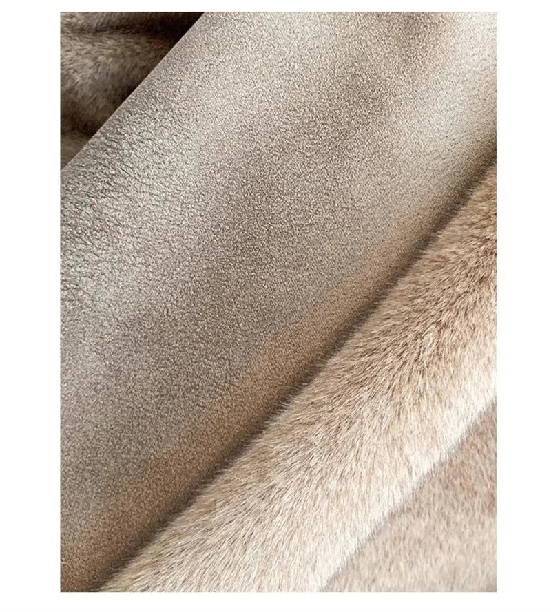 ARIANE Coat – Velvet Fur Collar