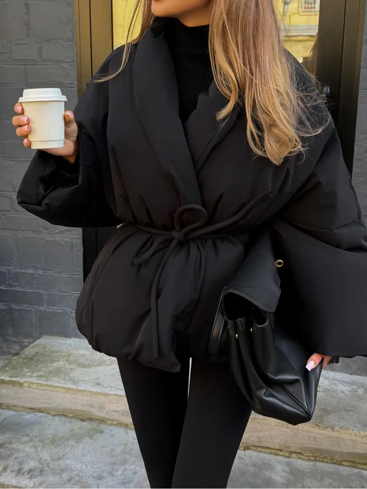 CASSANDRE Puffer – Oversized Belted